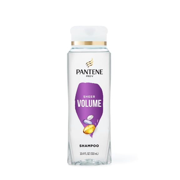 Pantene Pro-V Shampoo, Volume and Body, All Hair Types, 10.4 fl oz