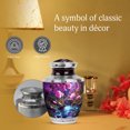 thumbnail image 5 of MUKTIVE Frog Adult Urns for Human Ashes Women - Large Burial Urns for Adult Human Ashes - Purple Decorative Memorial Urn for Mom & Dad - 10 Inch Cremation Urn for Adults Man, 5 of 7