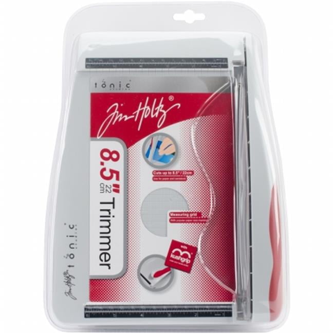 ben tage ned Tage en risiko Tim Holtz Tonic Guillotine Comfort Paper Trimmer, 8.5", Grey/Red -  Walmart.com