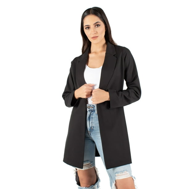 Blazer ligero largo AMAD Casual para mujer Talla L