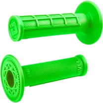 ODI Ruffian MX Fluorescent Green Half Waffle Grips (H01RFFN)