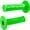 Fluorescent Green, variant on ODI Ruffian MX Gum Half Waffle Grips (H01RFGR)