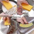 thumbnail image 5 of Sponges Washing Up Sponge, 10 Pack Natural Cellulose Sponges Pop up Sponges Compressed Wood Pulp(Yellow)[PB], 5 of 5