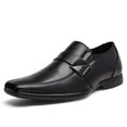 thumbnail image 1 of Mocasines Clásicos Slip-On para Hombre Bruno Marc Negro Talla 12, 1 of 8