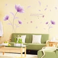 thumbnail image 3 of Adhesivo de pared de flores Injueey Autoadhesivo PVC, 3 of 6