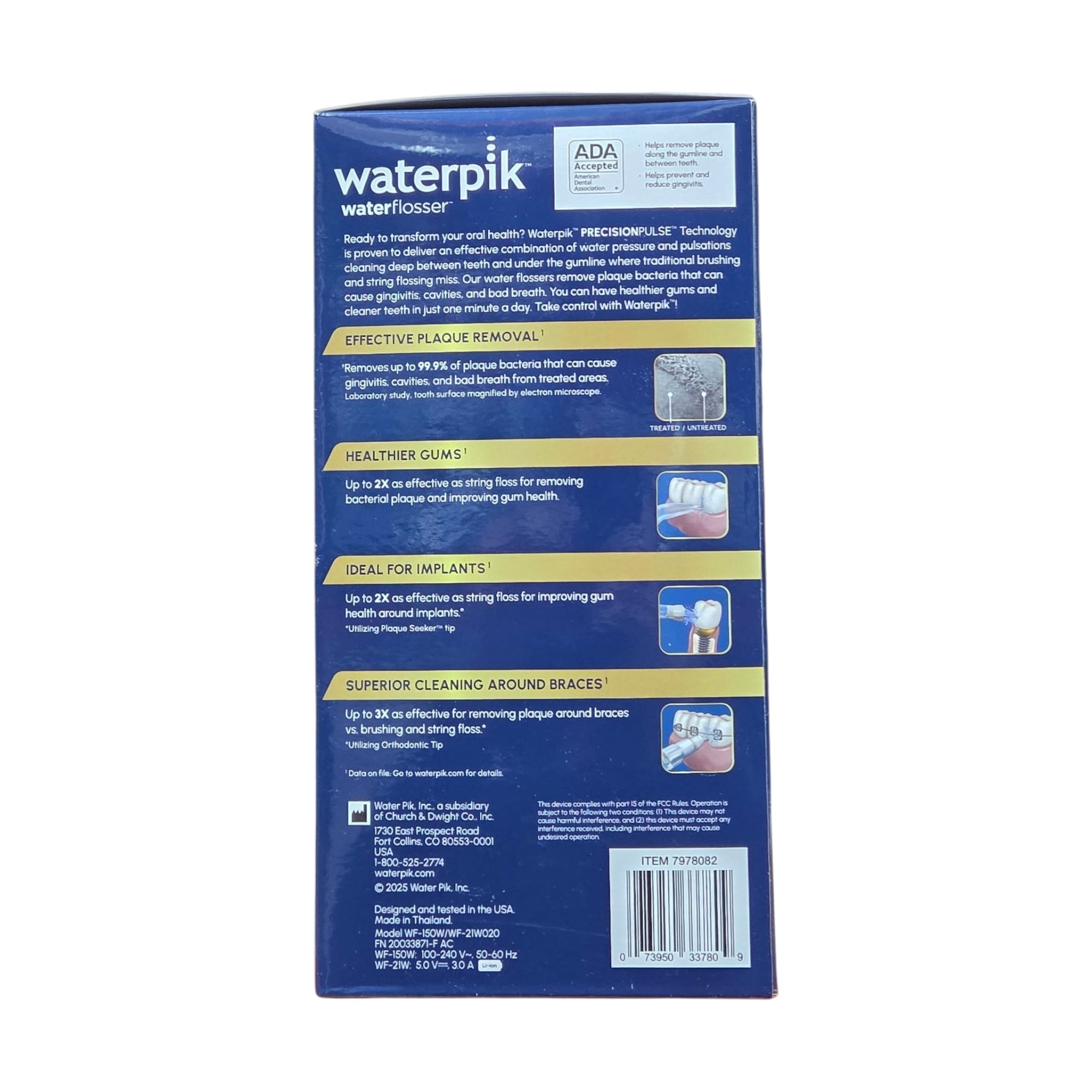 Waterpik Cordless Enhance 3000 + Ultra Plus Water Flosser Combo | Electric Dental Irrigator Set with Multiple Tips, Adjustable Pressure, Portable & Countertop Oral Care System
