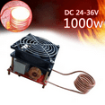 thumbnail image 1 of 1000w ZVS Induction Heating Plate Board Kit Heater Cooker Coil Tube Diy Black, 1 of 8