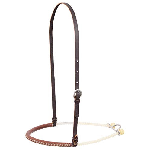 Martin Saddlery Single Rope Leather Covered Noseband