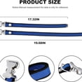 thumbnail image 3 of 4 Pcs Sangles pour Pilots de Cloison Sèche, Kit de Sangles de Pied Réglables pour Pilots, Pièce de Rechange pour Pilots, 4 Sangles à Chaussures + 8 Vis + 8 Espaceurs, Bleu, 3 of 5
