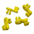 thumbnail image 3 of Universal Auto Door Lock Rod Clip Driver Side Handle Retainer fits 3mm 4mm Hole Plastic Rivet Fasteners Retainers Car Wire Clip, 3 of 5