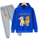 thumbnail image 3 of Conjunto de sudaderas con capucha del Rey León Simba para niños de 4 a 16 años, ropa para bebés, ropa para niños y niñas, jerséis, pantalones largos, conjunto de dibujos animados para niños, 3 of 5