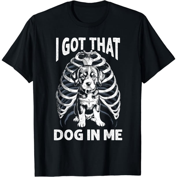 Funny Hot Dog Combo I Got That Dog in Me Retro - playera para hombre y mujer