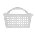 thumbnail image 3 of (12 pack) Mainstays Small Portable Shower Caddy Frost Plastic, 3 of 12