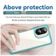 thumbnail image 4 of For Xiaomi Redmi A5 NFC (173.45mm) Case TPU + Acrylic Protective Clear Phone Cover - Black, 4 of 5