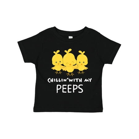 

Inktastic Chillin with My Peeps Gift Toddler Boy or Toddler Girl T-Shirt