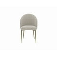 thumbnail image 5 of Miekor Furniture Cora Champagne Fabric Side Chair (Set of 2) 74988, 5 of 7