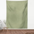 thumbnail image 4 of Ambesonne Abstract Fabric by the Yard Upholstery, Symmetric Mini Rectangles, 2 Yards, Lime Green Taupe Grey, 4 of 5