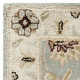 thumbnail image 3 of SAFAVIEH Antiquity Beaumont Traditional Wool Runner Rug, Light Blue/Ivory, 2'3" x 8', 3 of 5