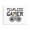 Fearless Gamer Retro, variant on Stupell Industries Contemporary Born To Game Retro Black Floating Frame Canvas Art, 21 x 17, by Kim Allen
