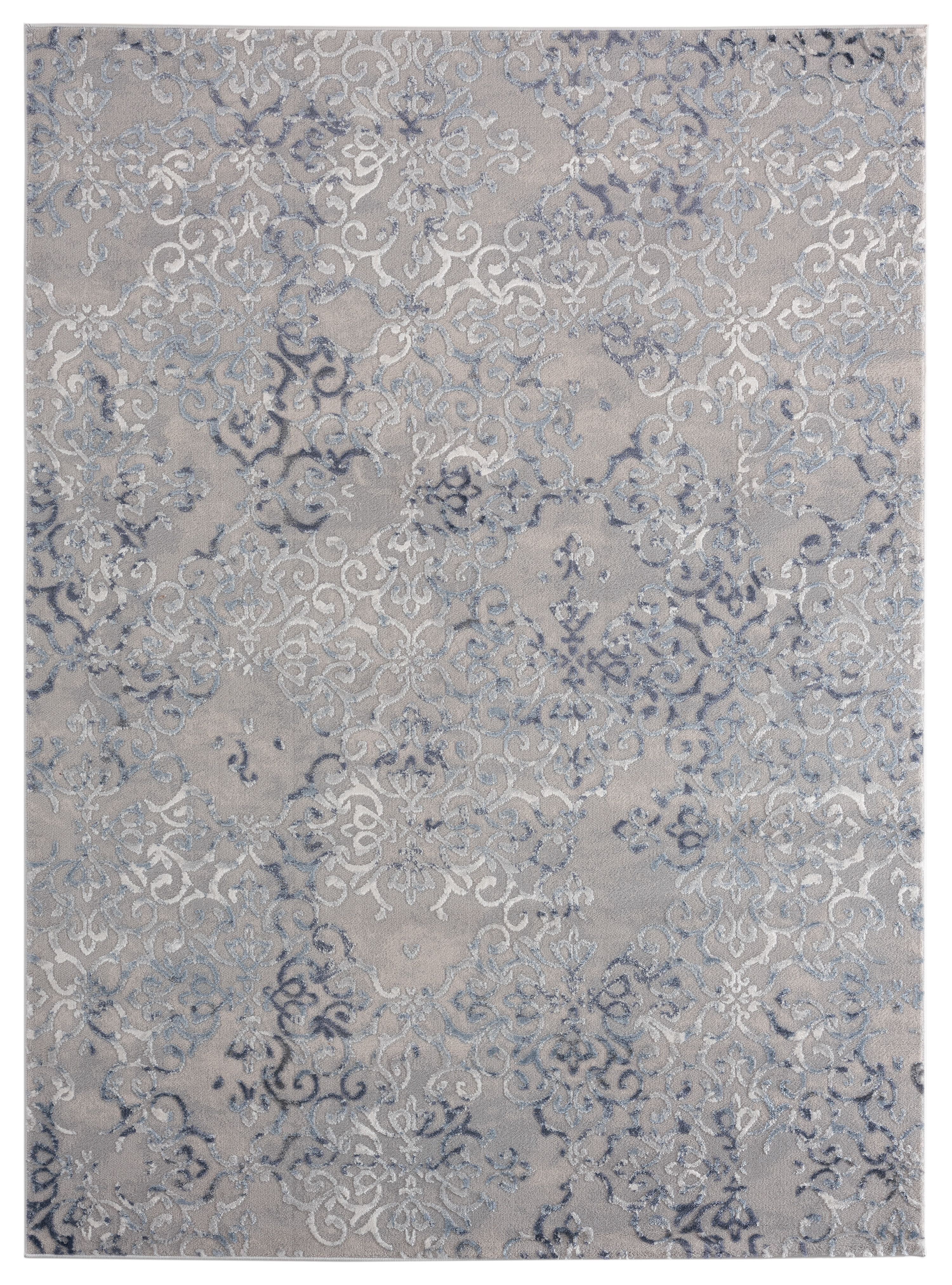 United Weavers Rasbora Tetra Transitional Bordered Area Rug, Plum, 9'10" x 13'2"