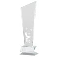 thumbnail image 1 of Trofeo de cristal de recuerdo, decoración de mesa para eventos corporativos, ligero y transparente. Estilo A, 1 of 9