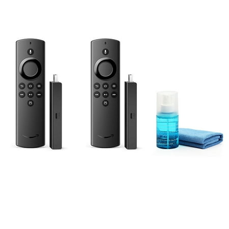 Fire TV Stick Lite with Alexa Voice Remote Lite (no TV controls) | HD streaming device (2 Pack)