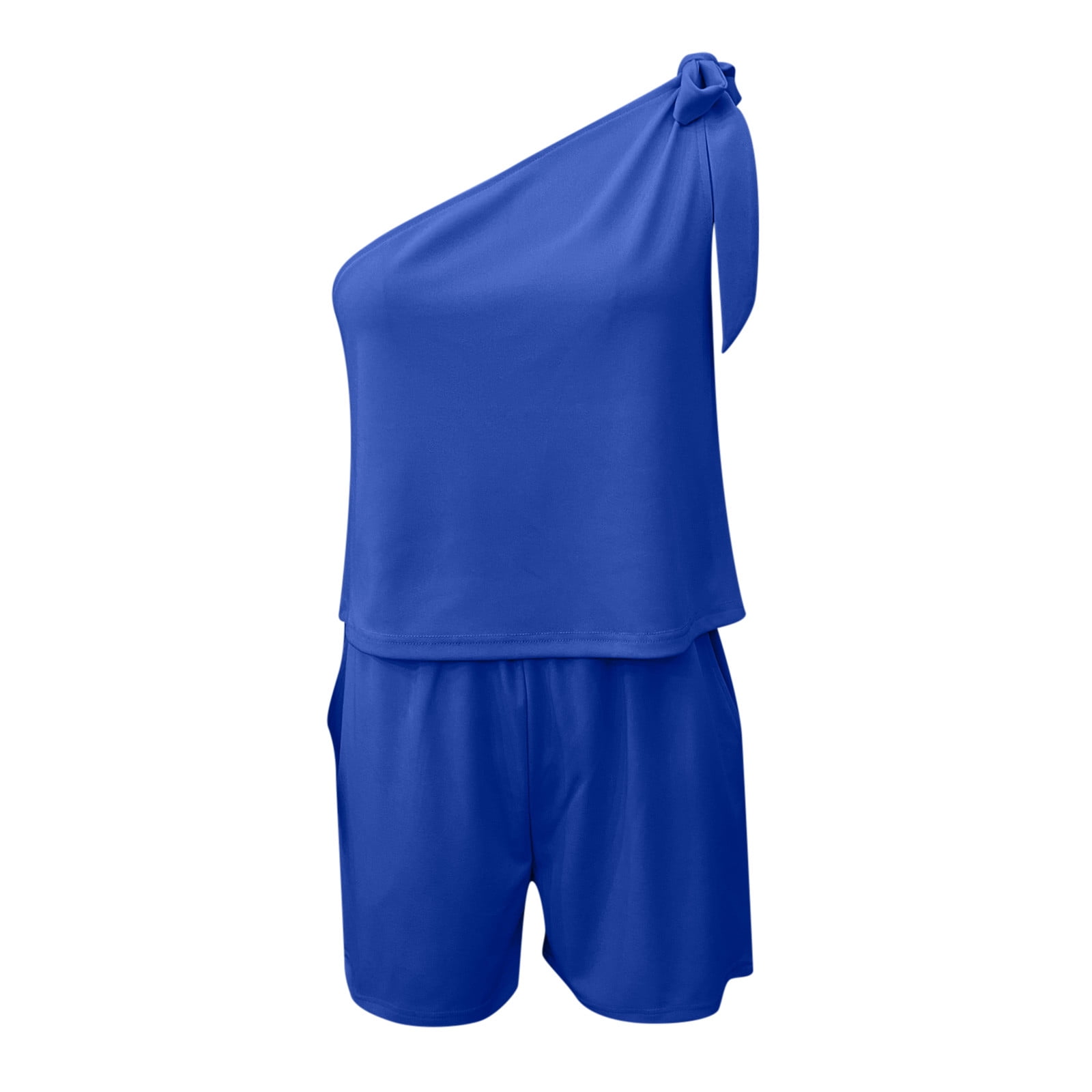 【Anyone more】Incep One Shoulder Warmer Sleeveless Set Just Released,Women Casual Summer Short One Shoulder