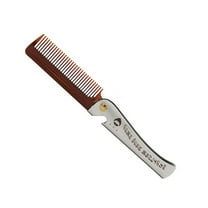 Folding Anti-Static No Snag All Purpose Hair and Beard Comb Beauty Tools For Men