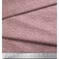 thumbnail image 3 of Soimoi Polyester Crepe Fabric Chemical Formula Education Theme Decor Fabric Printed Yard 52 Inch Wide, 3 of 3