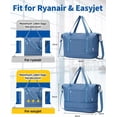 thumbnail image 2 of Travel Duffel Bag for Spirit Airlines Personal Item Bag 18x14x8 Underseat Carry on Cabin Bags Underseat, Expandable Weekend Overnight for Women Men, 2 of 7
