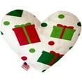 thumbnail image 1 of Mirage Pet 1285-CTYHT8 All the Presents Canvas Heart Dog Toy - 8 in., 1 of 1