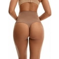 thumbnail image 2 of Unique Bargains Women's Tummy Control High Waist Shaping Panties M Coffee, 2 of 6
