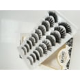 thumbnail image 2 of False Eyelashes 10 Different Styles Fluffy Look Strip Lashes, 2 of 5