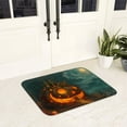 thumbnail image 4 of Halloween Non Slip Door Mat, Halloween Pumpkin Head Castle Halloween Decor Absorbent Bath Tub Mats, Bathroom Rugs Welcome Mat, Bath Mat for Halloween Decor Home, Kitchen 16x24in, 4 of 6