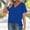 #Dark Blue, variant on George Women's Summer V-neck Short-Sleeve T-Shirts,14 Colors Available: Comfortable Stylish Casual Tops,White,Size XL