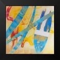 thumbnail image 2 of Asha 12x12 Black Modern Framed Museum Art Print Titled - Cerneala 3, 2 of 5