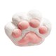 thumbnail image 4 of Manta de almohada con forma de pata de gato, cojín para sofá, adorable y versátil decoración. Blanco, 4 of 9
