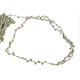 thumbnail image 3 of 1 Roll 10m Green Leaf Hemp Rope Washable Sun Resistant DIY Multistrand Jungle Vines Hemp Rope Decorative WreathWhite, 3 of 4