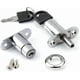 thumbnail image 3 of Drawer Lock, Piston Lock, Sliding Door Lock, Push Lock for File Cabinets, Sliding Door Locks (Silver), 3 of 5