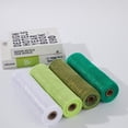 thumbnail image 6 of Gnwei 4 Rolls Poly Burlap Deco Mesh -10.2 Inch Wide Deco Poly Decorative Mesh Ribbon Wrapping Ribbon Rolls for Home Door Wreath Decoration DIY Crafts Making, 6 of 9
