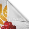 thumbnail image 3 of Ambesonne Rowan Kitchen Curtains, Rural Berries in Fall, 55"x39", Dark Orange Yellow Red, 3 of 3