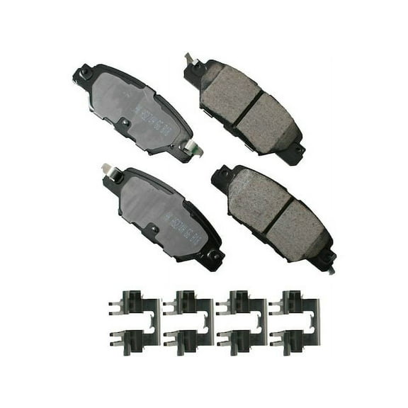Rear Brake Pad Set - Compatible with 2016 - 2022 Mazda CX-5 2017 2018 2019 2020 2021