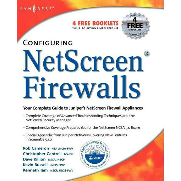 Configuring Netscreen Firewalls, (Paperback)