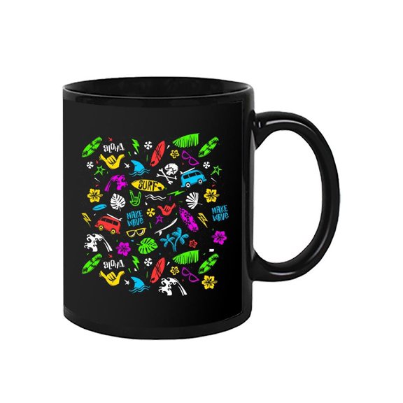 Surf, Make Wave Mug Unisex's -Image by Shutterstock