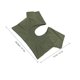 thumbnail image 2 of HAMPPLIES De Malla Para Mujer Con Protección Anti Sudor En Axilas Y Elasticidad Alta Color Verde, 2 of 6