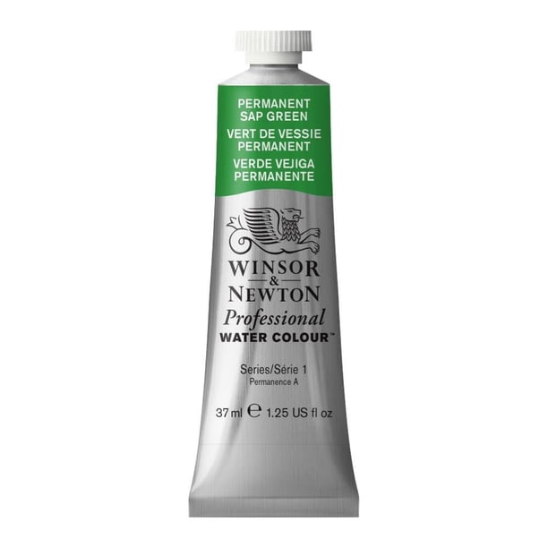 Winsor & Newton Professional Acuarela 37ml (1.25-oz) Tubo Permanente Verde Savia
