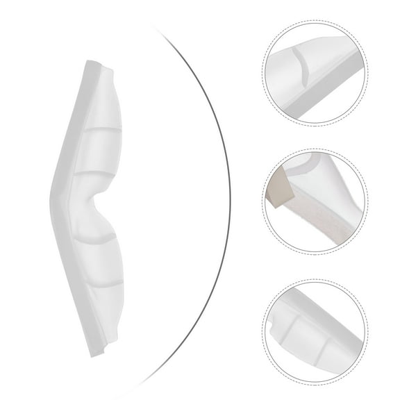 Topbathy 10pcs Silicone Anti Fog Eyeglass Nose Pads Self Adhesive Cushion Holders for Comfortable Support