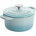 thumbnail image 3 of Crock-Pot Artisan - Horno holandés redondo esmaltado de hierro fundido, 3 cuartos de galón, color ag, 3 of 6