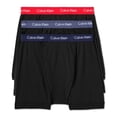 thumbnail image 2 of Calzoncillos boxer Calvin Klein para hombre 3 unidades negro mediano, 2 of 2