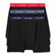 thumbnail image 1 of Calvin Klein - Calzoncillos tipo bóxer para hombre, elásticos, paquete de 3, negro, extragrande Calvin Klein Calzoncillos boxer, 1 of 2